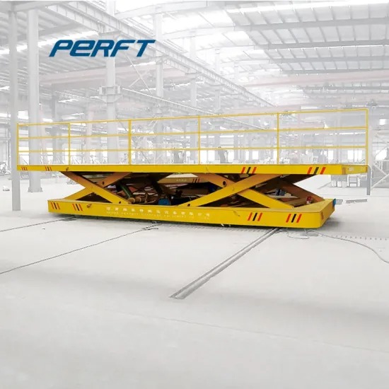 Cable Reel Powered Material Handling Transfer Trolley 50T